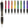 Bolígrafo de color y empuñadura negra "Nash"