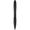 Bolígrafo con stylus con cuerpo y empuñadura del mismo color con acabados negros “Nash”