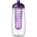 H2O Active® Pulse Bidón deportivo e infusor con Tapa Dome de 600 ml