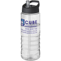 Bidón deportivo con tapa con boquilla de 750 ml H2O Active® "Treble "