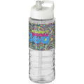 Bidón deportivo con tapa con boquilla de 750 ml H2O Active® "Treble "