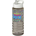 Bidón deportivo con tapa con boquilla de 750 ml H2O Active® "Treble "