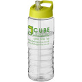 Bidón deportivo con tapa con boquilla de 750 ml H2O Active® "Treble "