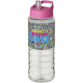 Bidón deportivo con tapa con boquilla de 750 ml H2O Active® "Treble "