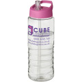 Bidón deportivo con tapa con boquilla de 750 ml H2O Active® "Treble "