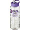 Bidón deportivo con tapa con boquilla de 750 ml H2O Active® "Treble "