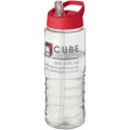 Bidón deportivo con tapa con boquilla de 750 ml H2O Active® "Treble "