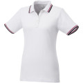 Polo con ribete de cuello contrastado para mujer "Fairfield"