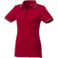 Polo con ribete de cuello contrastado para mujer "Fairfield"