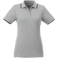 Polo con ribete de cuello contrastado para mujer "Fairfield"