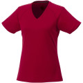 Camiseta de pico de manga corta Cool fit de mujer "Amery"