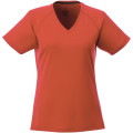 Camiseta de pico de manga corta Cool fit de mujer "Amery"