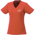 Camiseta de pico de manga corta Cool fit de mujer "Amery"