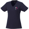 Camiseta de pico de manga corta Cool fit de mujer "Amery"