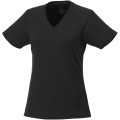 Camiseta de pico de manga corta Cool fit de mujer "Amery"