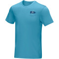 Camiseta orgánica GOTS de manga corta para hombre "Azurite"