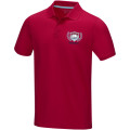 Polo orgánico de manga corta para hombre "Graphite"