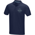 Polo orgánico de manga corta para hombre "Graphite"