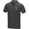 Polo orgánico de manga corta para hombre "Graphite"