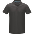 Polo orgánico de manga corta para hombre "Graphite"