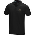 Polo orgánico de manga corta para hombre "Graphite"