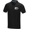 Polo orgánico de manga corta para hombre "Graphite"