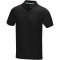 Polo orgánico de manga corta para hombre "Graphite"