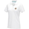 Polo orgánico de manga corta para mujer "Graphite"