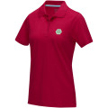 Polo orgánico de manga corta para mujer "Graphite"