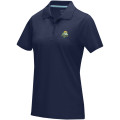Polo orgánico de manga corta para mujer "Graphite"