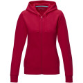 Sudadera con capucha y cremallera completa de orgánico GOTS para mujer "Ruby"