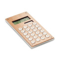 CALCUBAM Calculadora bambú de 8 dígitos