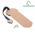 GROWBOOKMARK™ Marca páginas pino