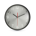 RONDO Reloj pared esfera plateada