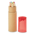 PETIT LAMBUT 6 lápices de color en tubo