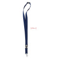 LANY Lanyard mosquetón metal 20 mm