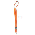 LANY Lanyard mosquetón metal 20 mm