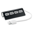 ALUHUB Hub Usb de 4 puertos