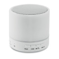 ROUND WHITE Altavoz circular inalámbrico