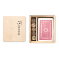 LAS VEGAS Set de cartas y dados en caja
