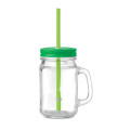 Jarra de cristal con pajita Tropical Twist