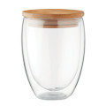 TIRANA MEDIUM Vaso cristal doble capa 350 ml