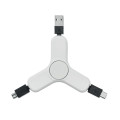 SPINCABLE Spinner adaptador 3 conexiones
