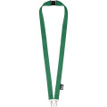 Lanyard de PET reciclado con dos ganchos "Adam"