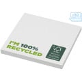 Bloc de notas adhesivas de papel reciclado de 75 x 75 mm "Sticky-Mate®" 