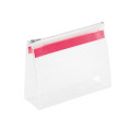 CHASTAIN. Neceser transparente en EVA con cremallera