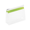CHASTAIN. Neceser transparente en EVA con cremallera