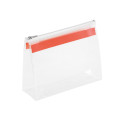 CHASTAIN. Neceser transparente en EVA con cremallera