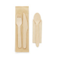 SUYA. Juego de cubiertos de madera