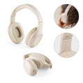 FEYNMAN. Auriculares inalámbricos plegables con 4h de autonomía, fabricados con paja de trigo y ABS